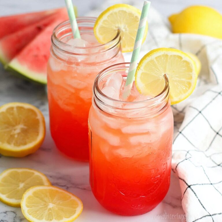 Watermelon Lemonade Recipe