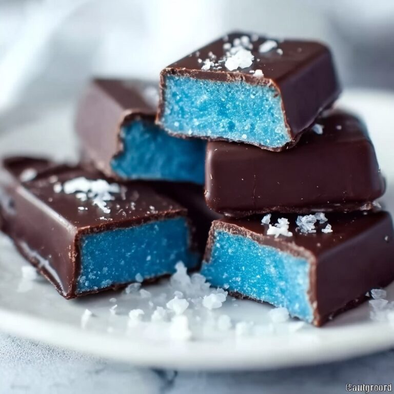 Blue Spirulina Bounty Bars Recipe