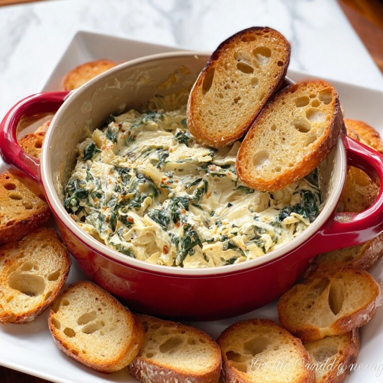 Healthy Spinach Artichoke Dip Recipe