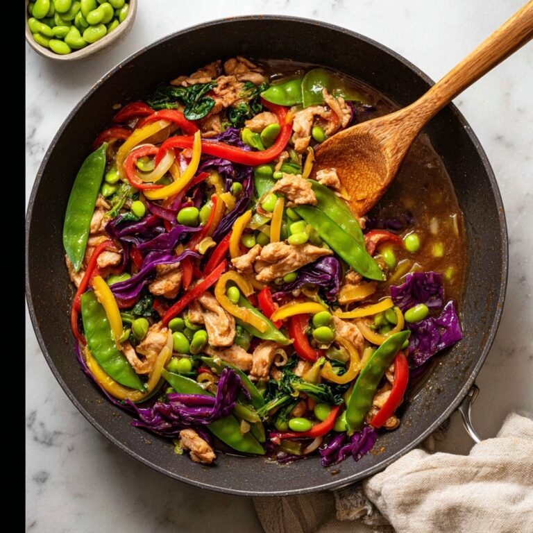 Rainbow Chicken Stir Fry Recipe