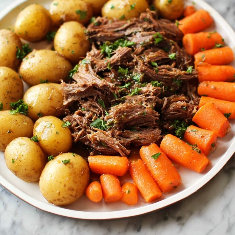 Crockpot Chuck Roast with Vegetables Recipe