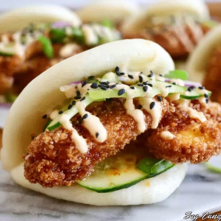 Korean Chicken Bao Recipe