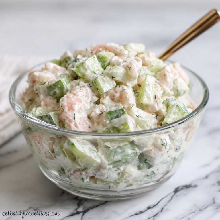 Lemon Dill Shrimp Salad Recipe