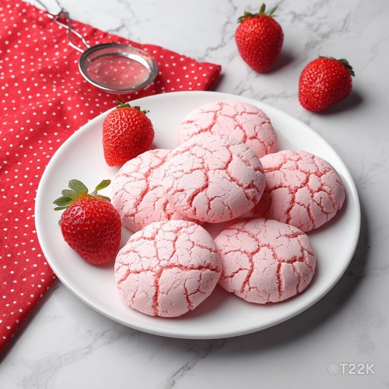 Strawberry Gooey Butter Cookies Recipe
