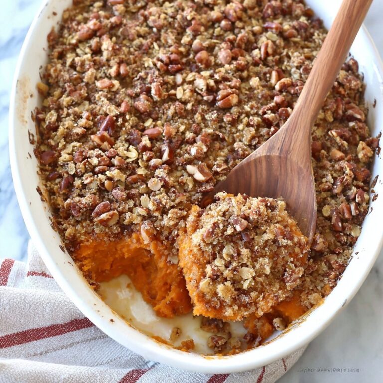 Hot Honey Sweet Potato Casserole Recipe
