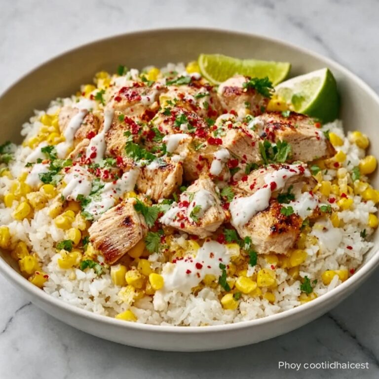 Easy Street Corn Chicken Rice Bowl Recipe