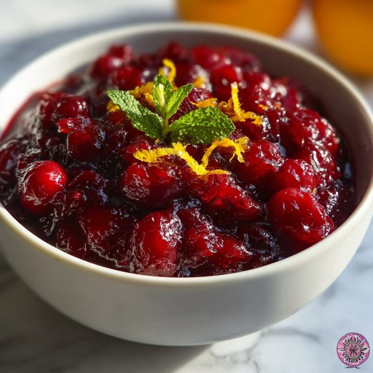 Classic Cranberry Sauce Recipe: Sweet & Tangy Perfection Recipe