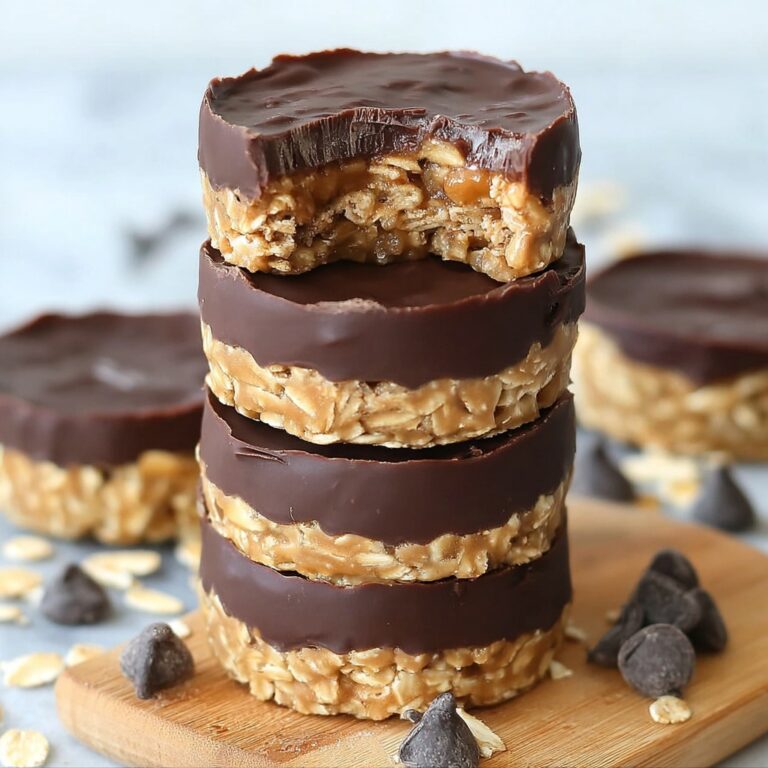 No Bake Peanut Butter Oat Cups Recipe