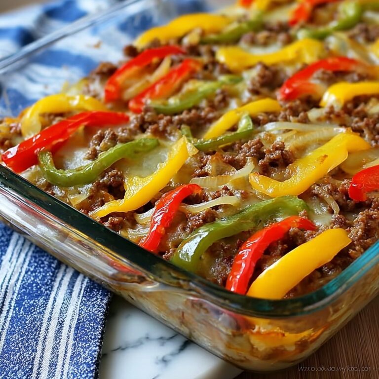 Southern Five-Layer Beef Casserole Recipe