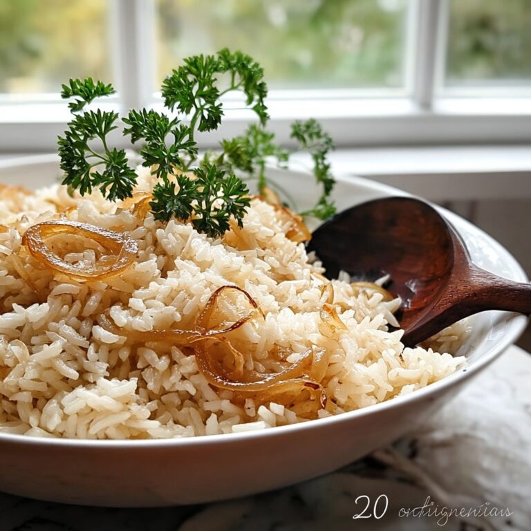 French Onion Butter Rice Recipe