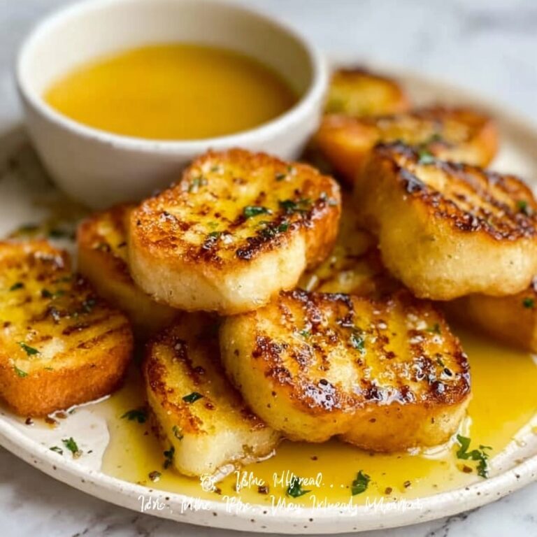 Crispy Air-Fried Halloumi with Honey Drizzle Recipe