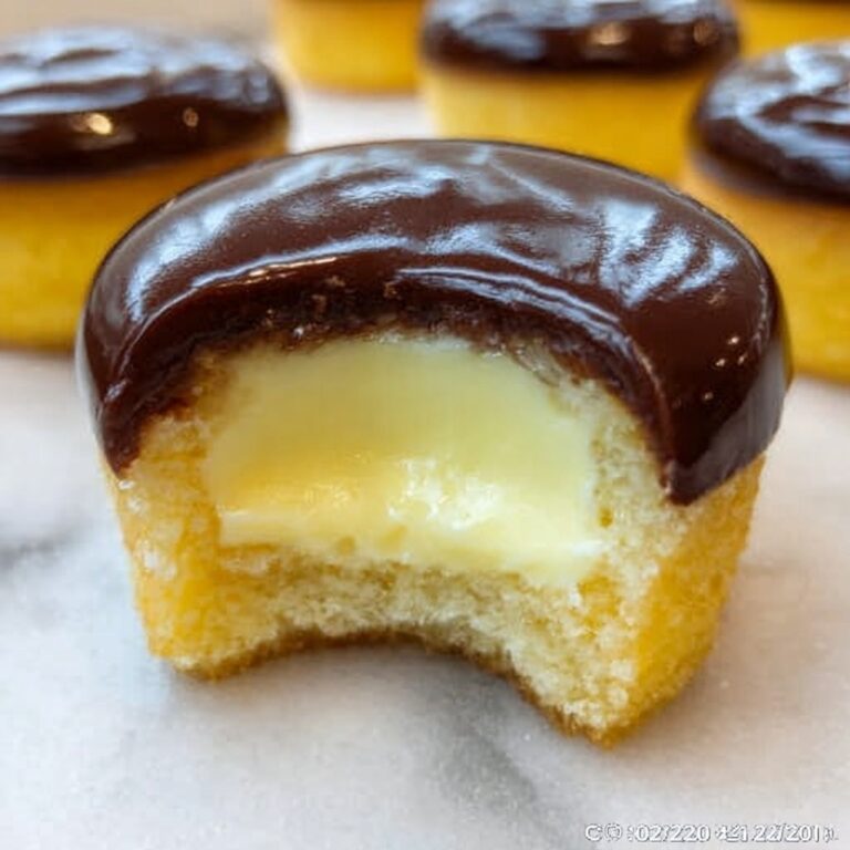 Boston Cream Pie Cupcakes Recipe