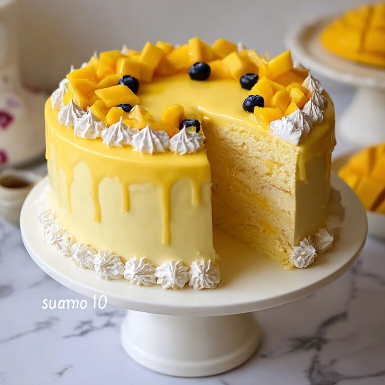 Mango Mousse Cake Recipe