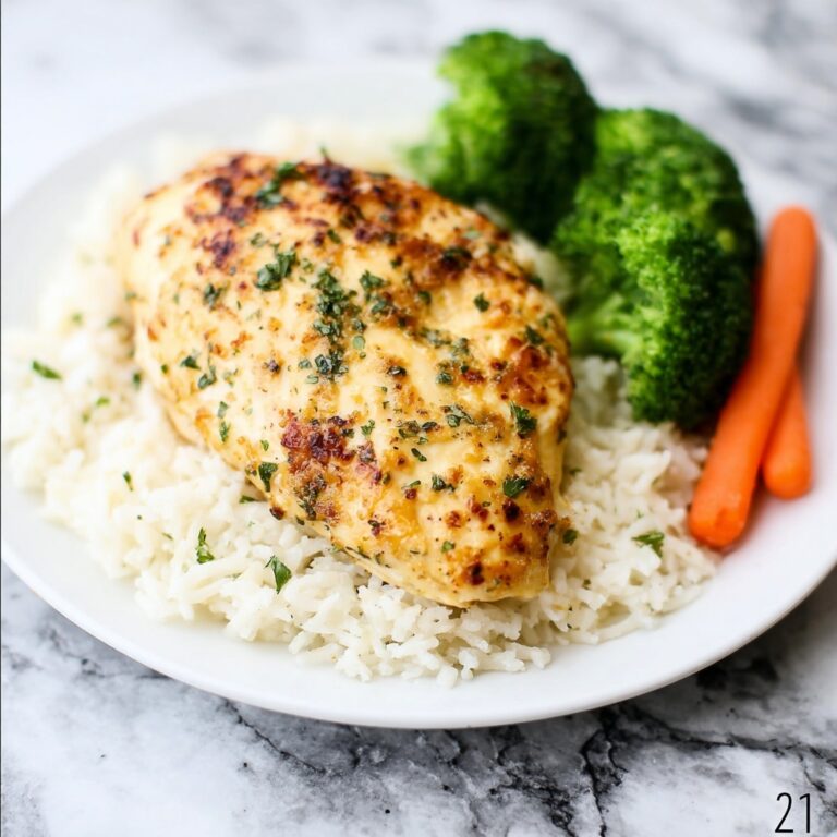 Air Fryer Garlic Parmesan Chicken Recipe