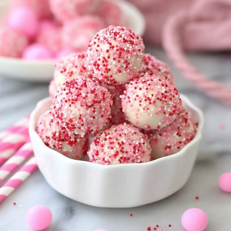 Strawberry Cake Balls Recipe