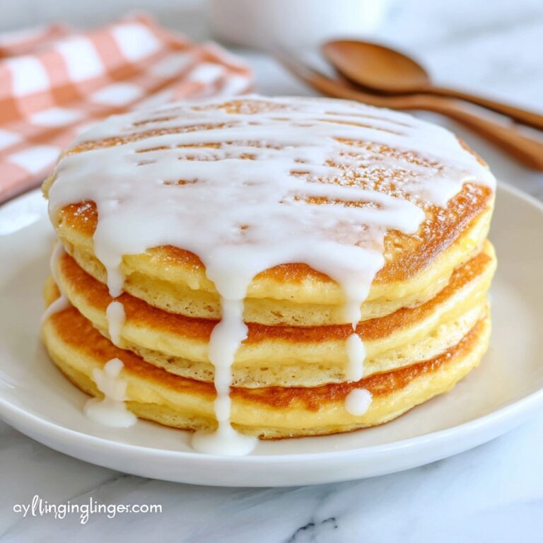 Cinnamon Roll Pancakes Recipe
