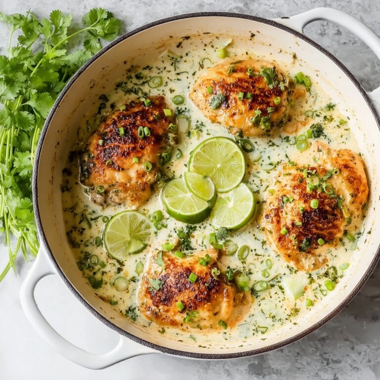 Creamy Coconut Lime Chicken Recipe
