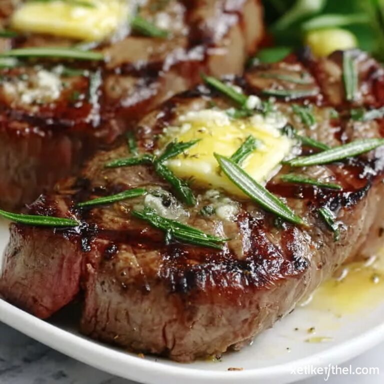 Pan-Seared Steak with Garlic Butter Recipe