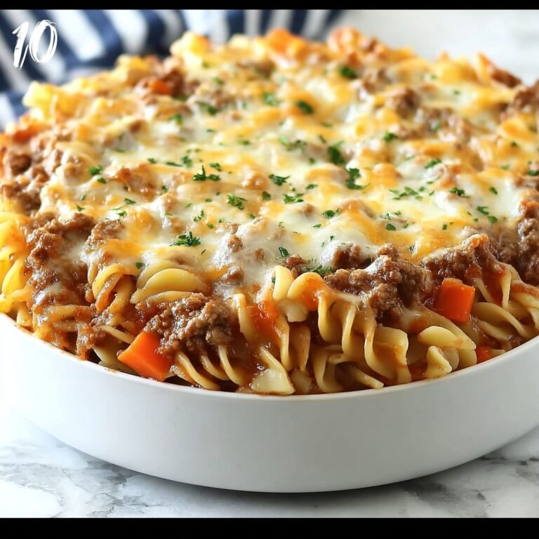 Beef Lombardi Casserole Recipe