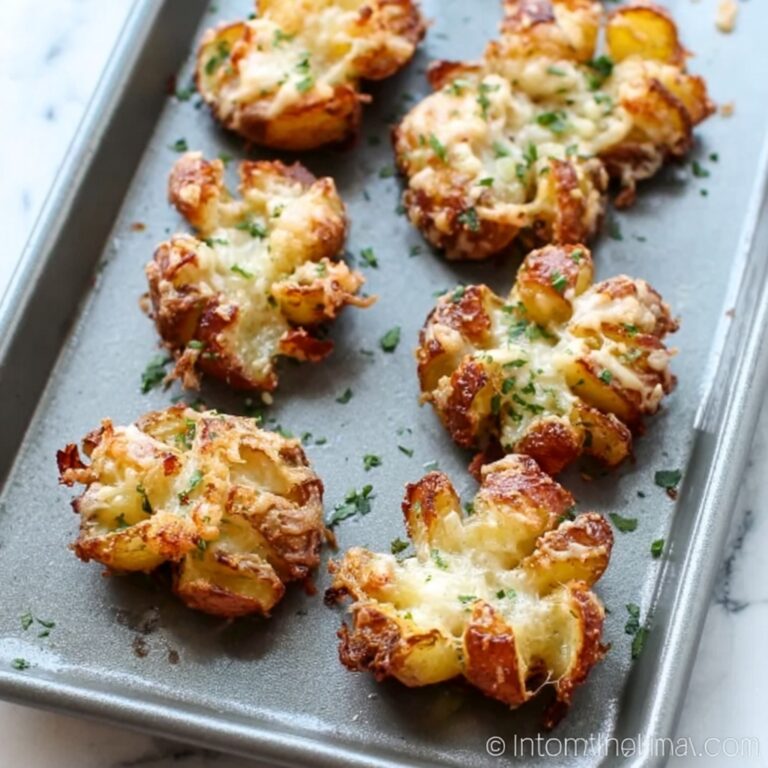 Crispy Air-Fryer Smashed Potatoes Recipe