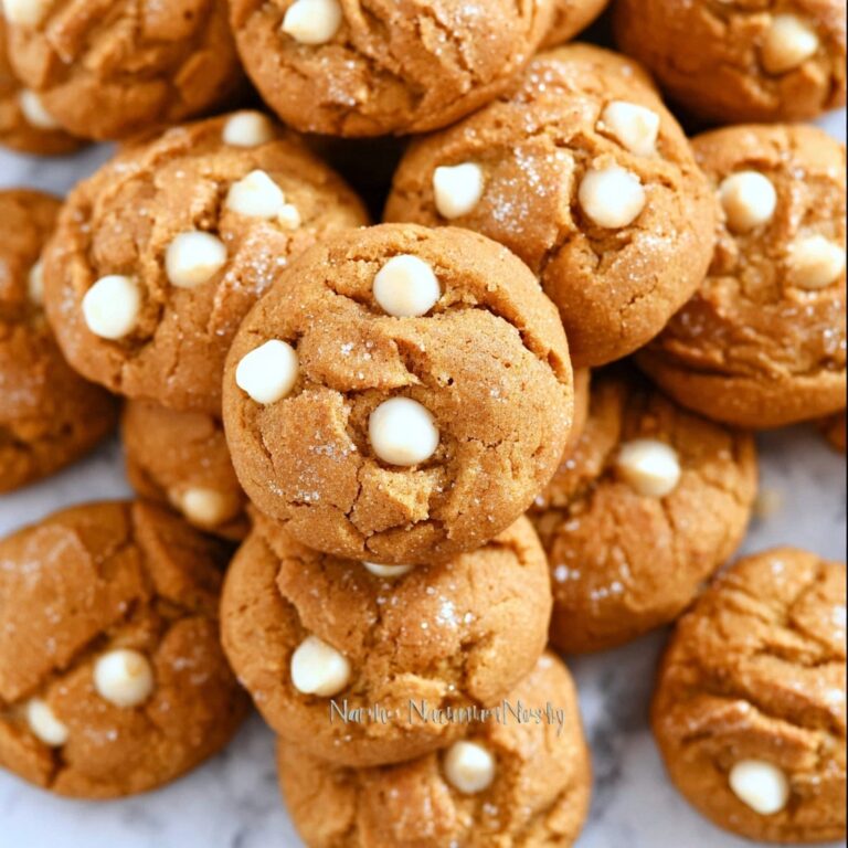White Chocolate Pumpkin Snickerdoodles Recipe