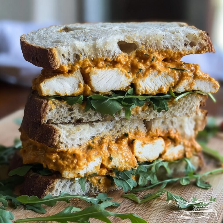 Crunchy Chicken Romesco Sandwich for Ultimate Summer Flavor Recipe