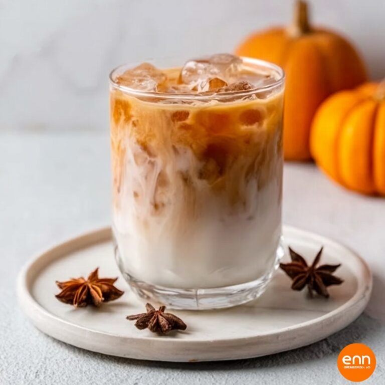 Iced Pumpkin Cream Chai Tea Latte (Starbucks Copycat) Recipe