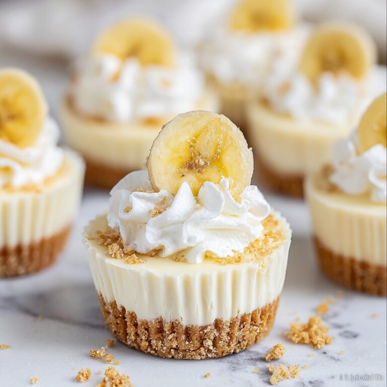 Mini Banana Pudding Cheesecakes Recipe
