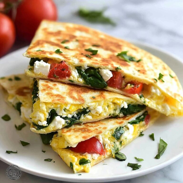 Spinach Feta Quesadillas: A Quick & Easy Recipe