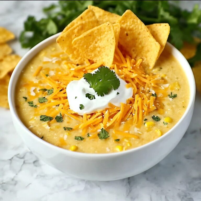 Creamy Green Enchilada Chicken Soup Recipe