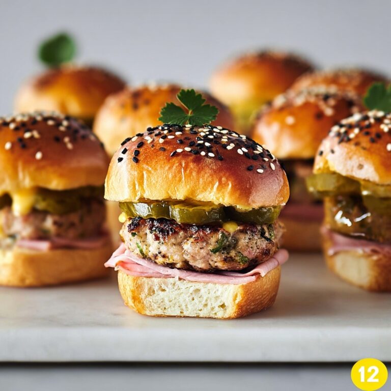 Cuban Sliders Sandwiches Recipe
