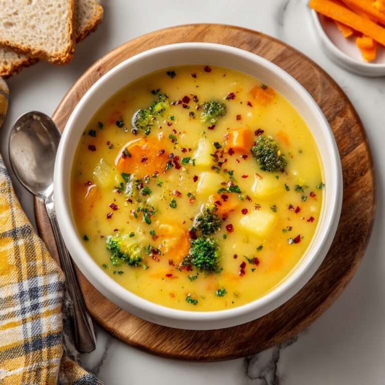 Creamy Vegetable Soup Recipe
