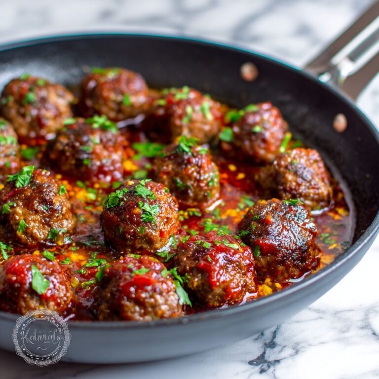 One-Pan Lamb Meatballs with Herby Rice Bliss Recipe