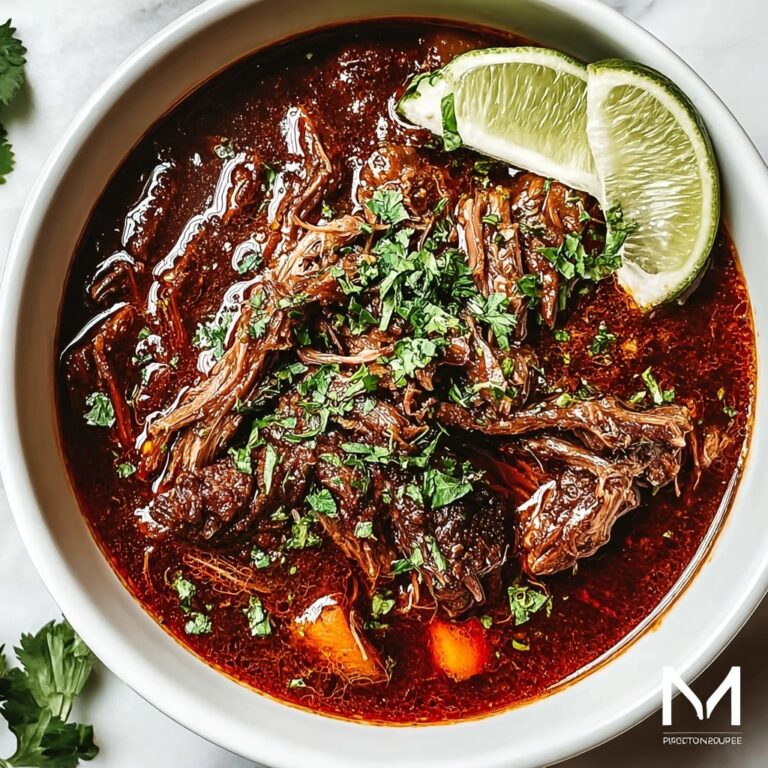 Authentic Beef Birria Stew with Corn Tortillas Recipe