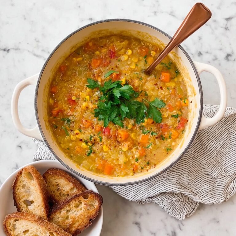 Hearty Red Lentil Soup Recipe
