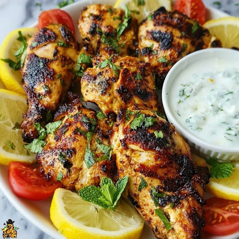 Savory Turkish Chicken in Creamy Sauce Recipe