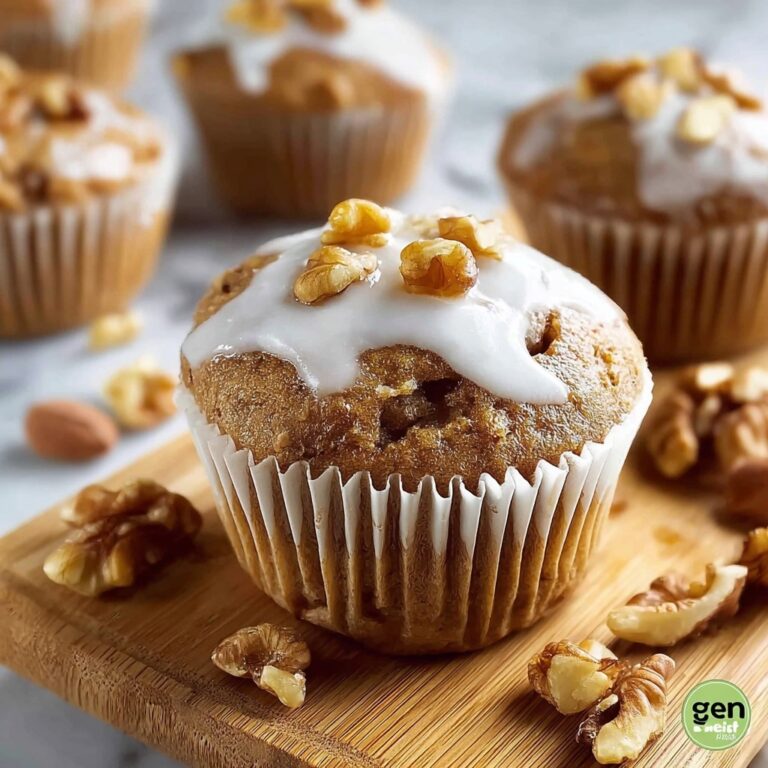 Cinnamon Apple Walnut Muffins Recipe
