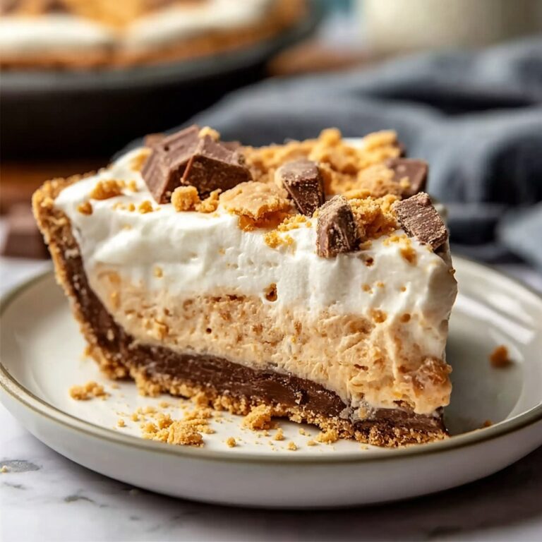 Butterfinger Pie with Peanut Butter Recipe