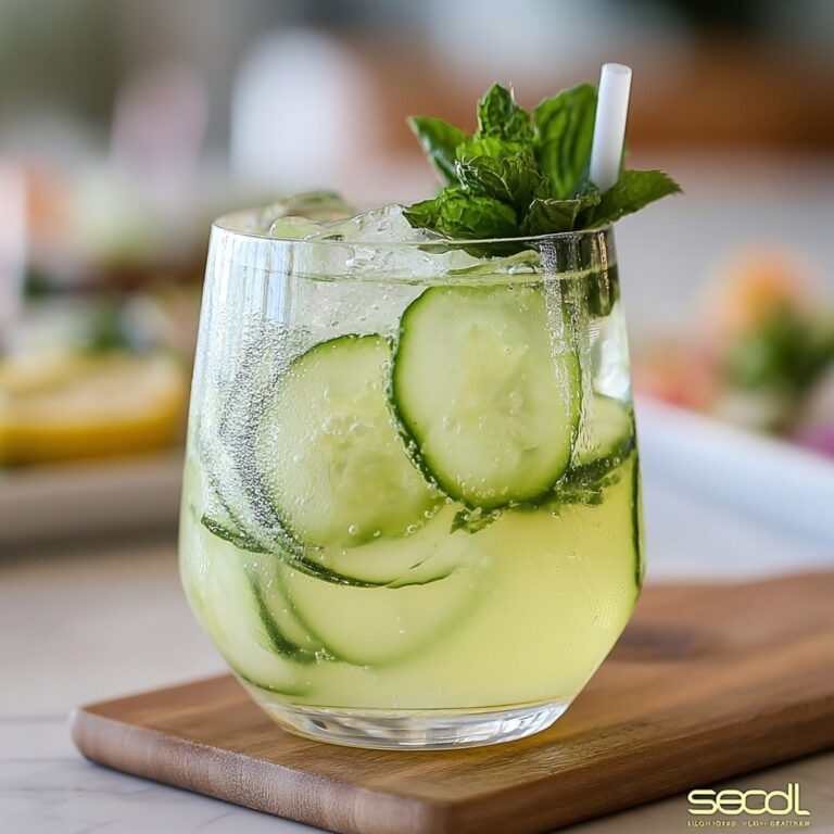 Cucumber Gin Fizz Pops Recipe