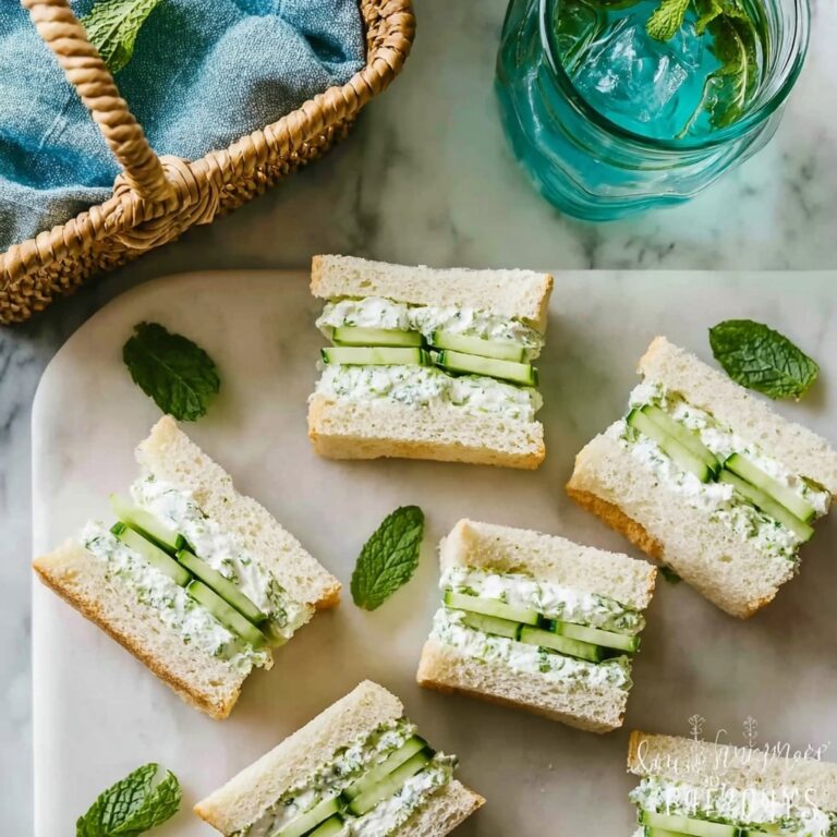 How to Make Cucumber Tea Sandwiches Recipe