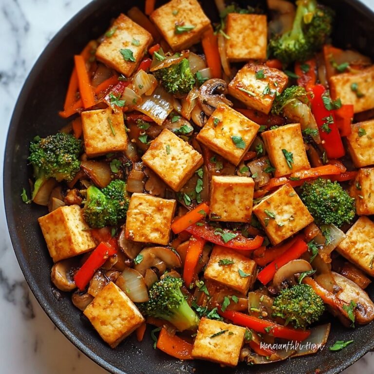 Tofu Stir Fry with Vegetables Recipe