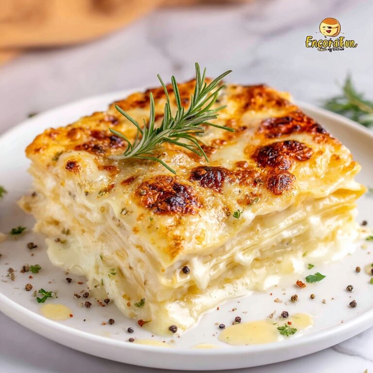 Creamy White Lasagna Delight Recipe