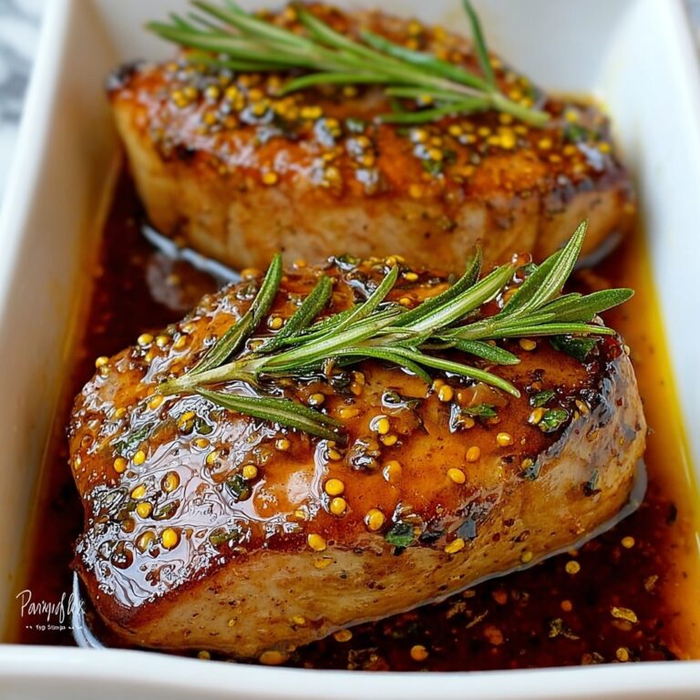 Honey Dijon Rosemary Baked Chicken Recipe