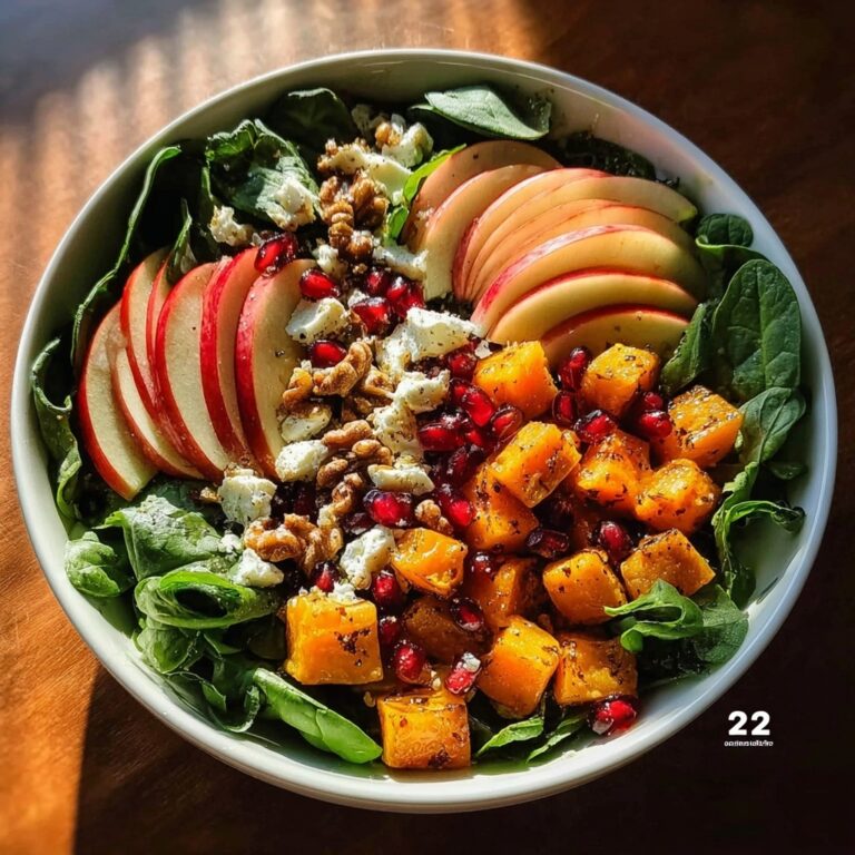 Fall Salad with Maple Lime Dressing Recipe