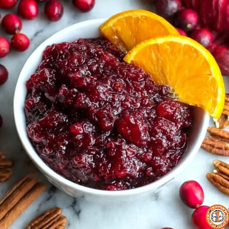 Cherry Cranberry Relish with Jello Recipe