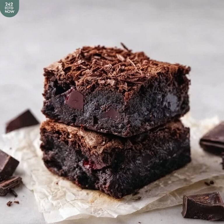 Decadent Cocoa Powder Brownies Recipe