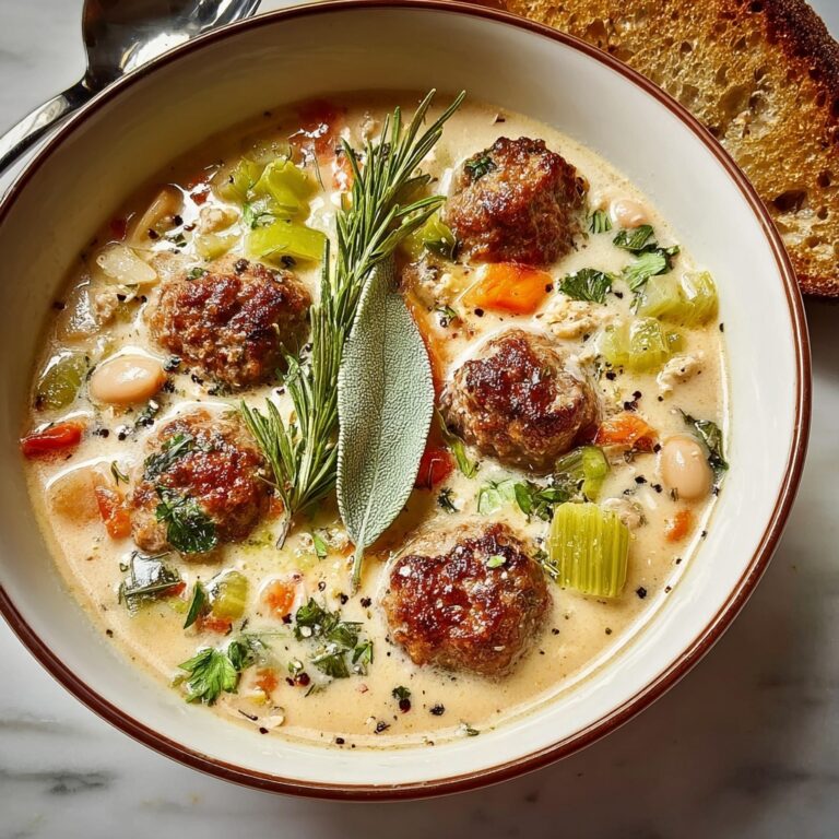 Cozy Creamy Bean Soup with Sausage Recipe