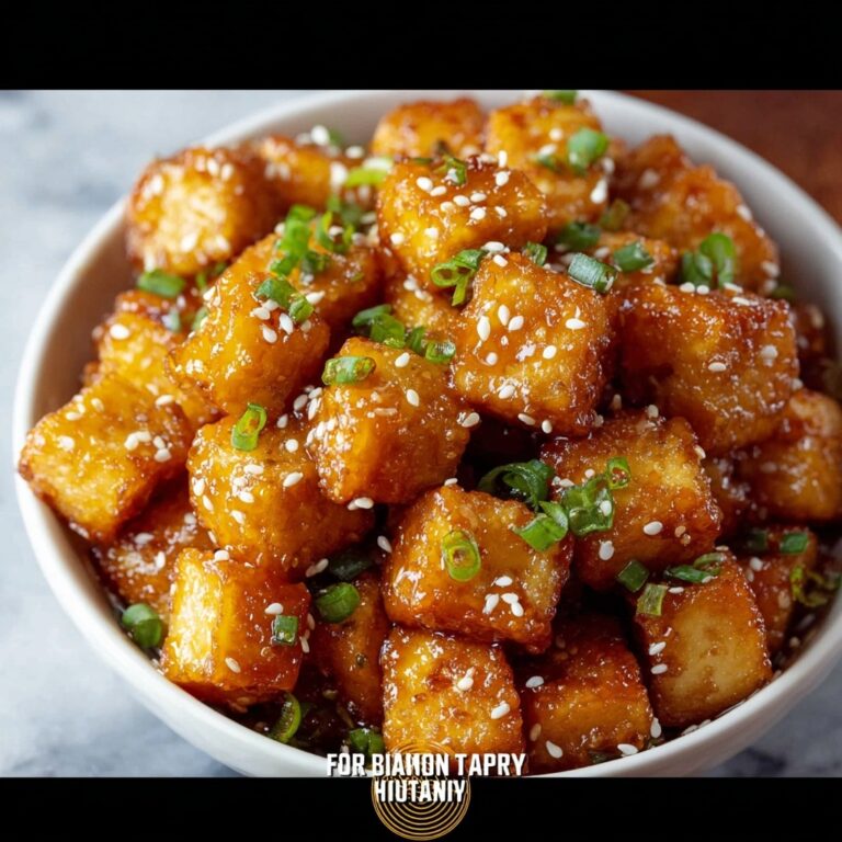 Crispy Honey-Garlic Tofu Recipe