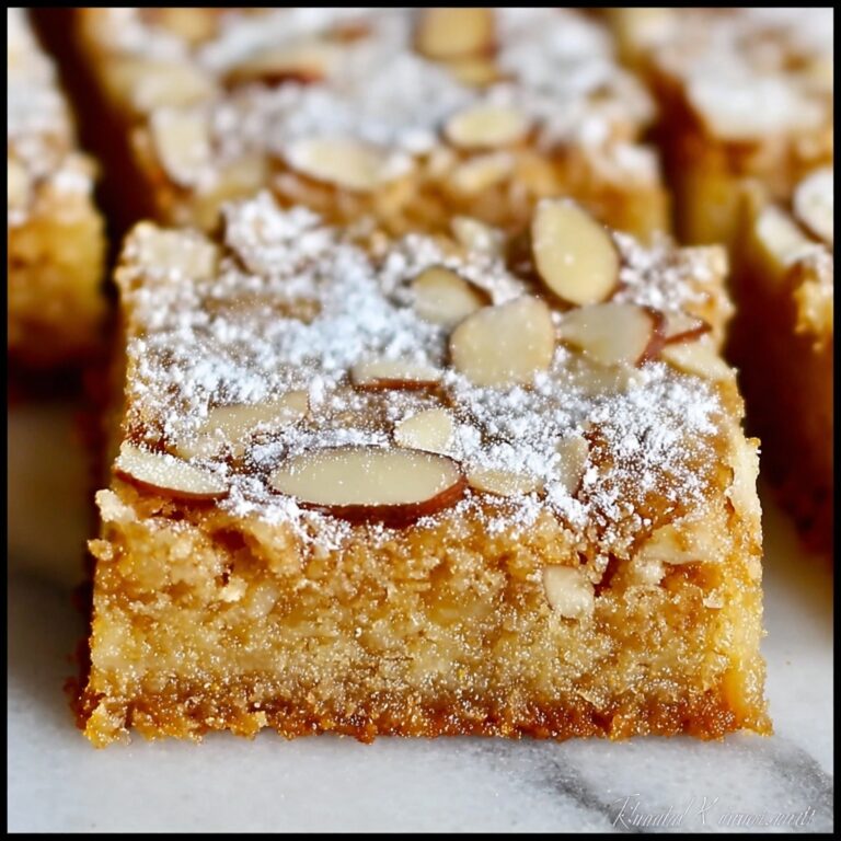 Almond Croissant Blondies Recipe