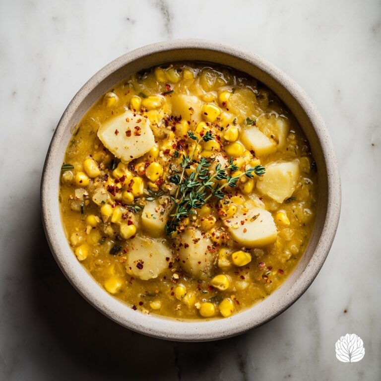 Vegan Corn Chowder: 7 Cozy Ingredients for Pure Bliss Recipe